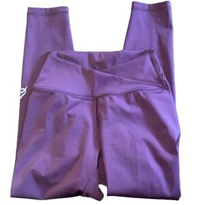 P’tula purple athletic leggings size small